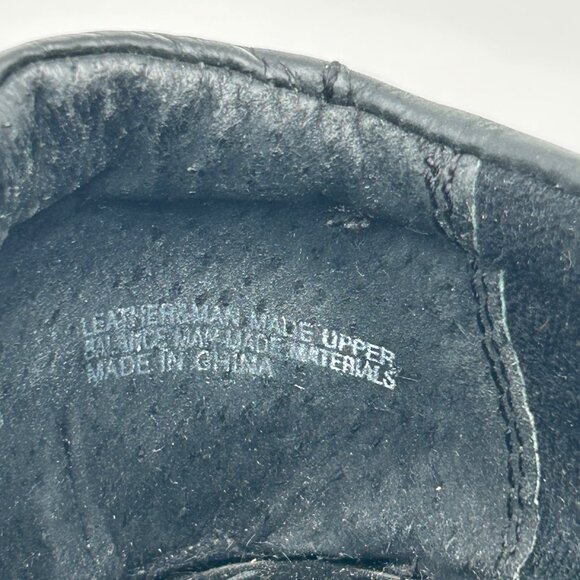 BOC Born Concept Black Leather Clog Comfort Slip On Shoes 9.5M Rounded Toe - Picture 10 of 10